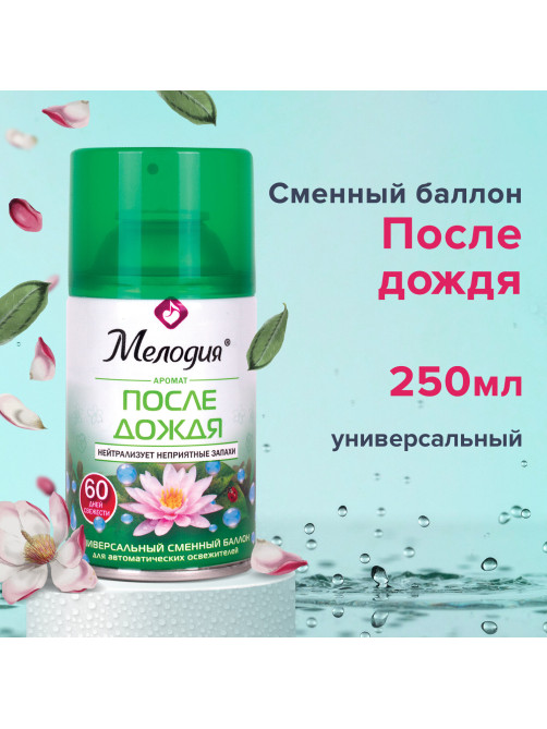 Сменный баллон 250 мл МЕЛОДИЯ 