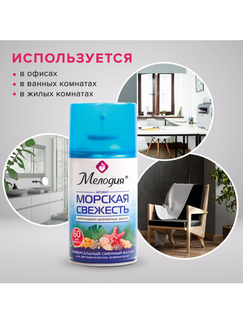 Сменный баллон 250 мл МЕЛОДИЯ 