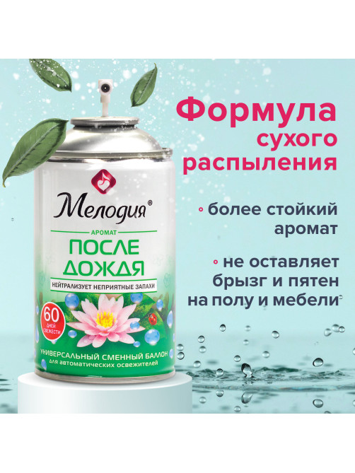 Сменный баллон 250 мл МЕЛОДИЯ 