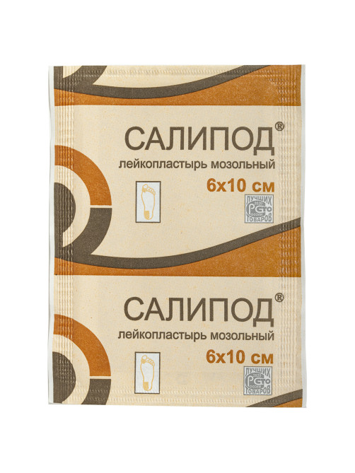 Лейкопластырь мозольный САЛИПОД, полоска 6х10 см, 20024076