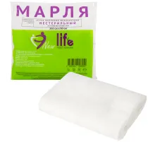 Марля медицинская отбеленная NEW LIFE отрез 0,9х3 м, плотность 36 (±2) г/м2, 94262