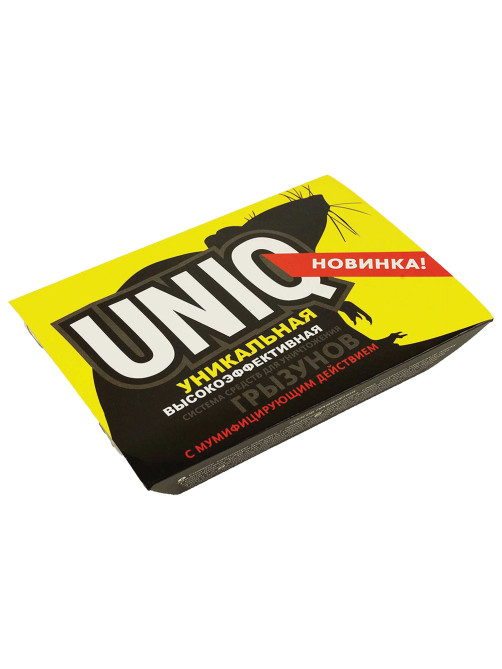 Средство для уничтожения грызунов мумифицирующее гель+гранулы UNIQ, UN250