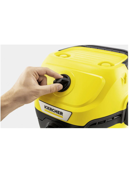 Пылесос хозяйственный KARCHER WD 3 S, мусоросборник 17 л, мощность 1000 Вт, желтый, 1.628-135.0
