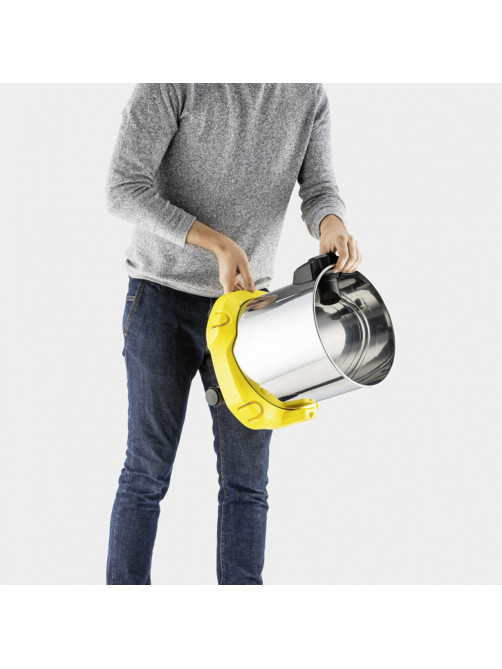 Пылесос хозяйственный KARCHER WD 3 PS, мусоросборник 17 л, мощность 1000 Вт, желтый, 1.628-190.0