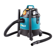 Пылесос хозяйственный BORT BSS-1220-Pro, 1250 Вт, сухая/влажная уборка, сила всасывания 250 Вт, бак 20 л, 98291797