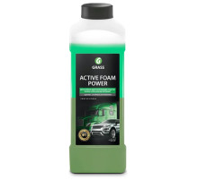 Автошампунь c активной пеной 1л GRASS ACTIVE FOAM POWER для сложных загрязнений, концентрат, 113140