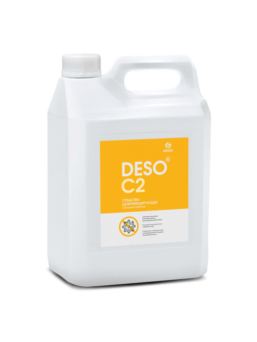 Средство моющее c дезинфицирующим эффектом 5 кг, GRASS DESO C2, ЧАС, концентрат, 550066