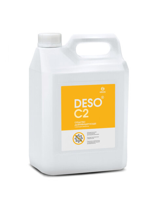 Средство моющее c дезинфицирующим эффектом 5 кг, GRASS DESO C2, ЧАС, концентрат, 550066