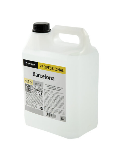 Антисептик для рук и поверхностей бесспиртовой 5 л PRO-BRITE BARCELONA, жидкость, 414-5