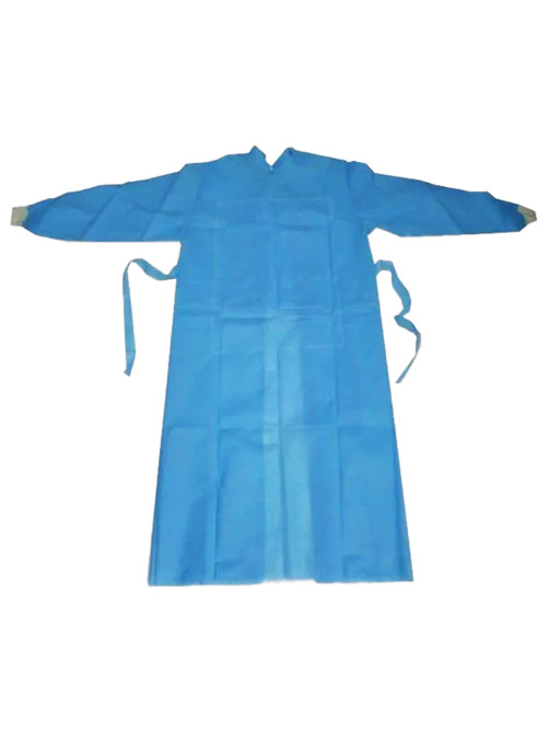 Халат хирургический стерильный 120 см. XXL 56-58р. манжета, спанбонд 25 г/м2, ГЕКСА