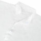Халат одноразовый белый на липучках КОМПЛЕКТ 10 шт., 4XL, 64-66 размер, 110 см, рукав на резинке, 30 г/м2, ОПТИТРЕЙД