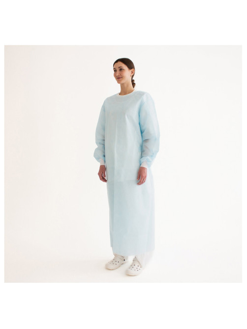 Халат хирургический стерильный 120 см. XXL 56-58р. манжета, спанбонд 25 г/м2, ГЕКСА