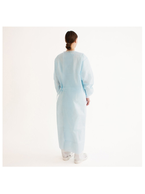 Халат хирургический стерильный 120 см. XXL 56-58р. манжета, спанбонд 25 г/м2, ГЕКСА
