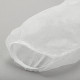 Халат одноразовый белый на липучках КОМПЛЕКТ 10 шт., XL, 52-54 размер, 110 см, рукав на резинке, 20 г/м2, СНАБЛАЙН