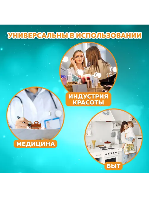 Салфетка одноразовая белая в рулоне 100 шт. 20х30 см, cotto, 45 г/м2, ЧИСТОВЬЕ, 601-829