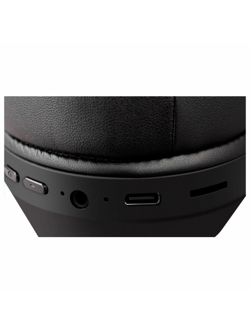 Наушники с микрофоном (гарнитура) DEFENDER FreeMotion B690, Bluetooth, беспроводные, черные, 63690