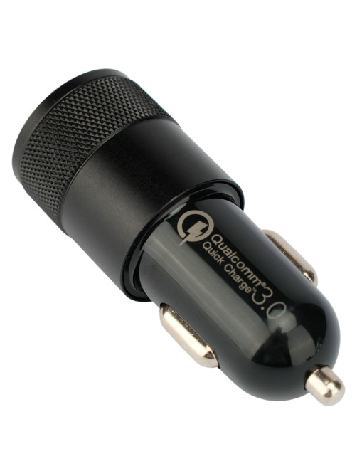 Зарядное устройство автомобильное CABLEXPERT 38 Вт, 3 А, QC3.0/PD, 1 х USB, 1 х Type-C, MP3A-UC-CAR24
