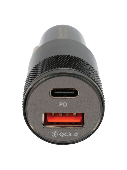 Зарядное устройство автомобильное CABLEXPERT 38 Вт, 3 А, QC3.0/PD, 1 х USB, 1 х Type-C, MP3A-UC-CAR24