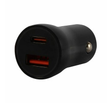 Зарядное устройство АВТОМОБИЛЬНОЕ USB+ Type-C QC3.0, выходной ток 3А, RED LINE, УТ000037588