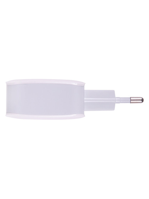 Зарядное устройство быстрое сетевое (220 В) SONNEN, USB QC 3.0 18 Вт, 3 А, белое, 455506