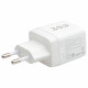 Зарядное устройство сетевое (220В) CABLEXPERT, дисплей, 35 Вт GaN, QC4/PD3, 1хUSB, 1хType-C, MP3A-PC-52