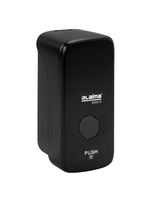 Дозатор для жидкого мыла LAIMA PROFESSIONAL PREMIUM BLACK, НАЛИВНОЙ, 1 л, черный, ABS-пластик, 609519