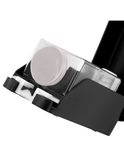 Дозатор для жидкого мыла LAIMA PROFESSIONAL PREMIUM BLACK, НАЛИВНОЙ, 1 л, черный, ABS-пластик, 609519