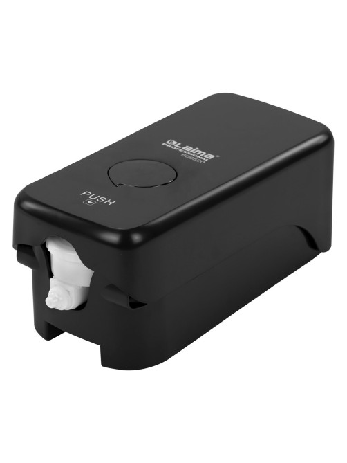 Дозатор для жидкого мыла-пены LAIMA PROFESSIONAL PREMIUM BLACK, НАЛИВНОЙ, 1 л, черный, ABS-пластик, 609520