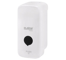 Дозатор для жидкого мыла LAIMA PROFESSIONAL PREMIUM, НАЛИВНОЙ, 0,5 л, белый, ABS-пластик, 609508