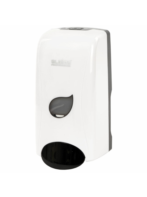 Дозатор для мыла-пены LAIMA PROFESSIONAL ECO, НАЛИВНОЙ, 1 л, белый, ABS-пластик, 606552