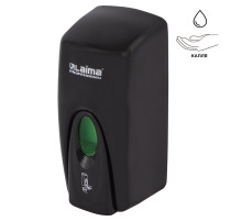 Дозатор для жидкого мыла LAIMA PROFESSIONAL ORIGINAL, НАЛИВНОЙ, 1 л, черный, ABS-пластик, 605783