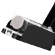 Дозатор для жидкого мыла-пены LAIMA PROFESSIONAL PREMIUM BLACK, НАЛИВНОЙ, 1 л, черный, ABS-пластик, 609520