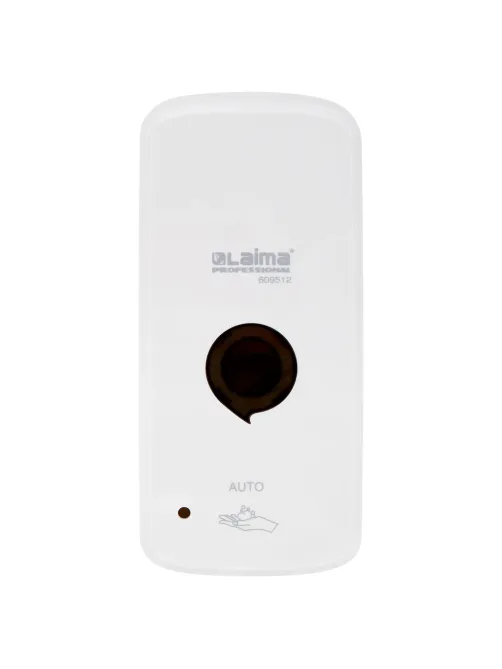 Дозатор для жидкого мыла-пены LAIMA PROFESSIONAL PREMIUM, НАЛИВНОЙ, СЕНСОРНЫЙ, 1 л, белый, ABS-пластик, 609512