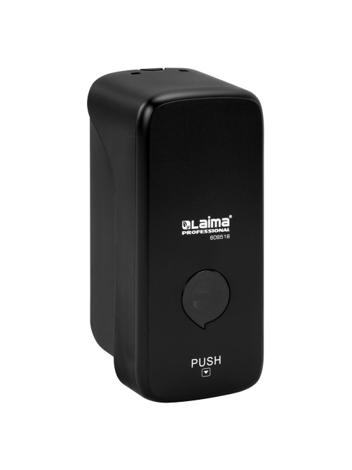 Дозатор для жидкого мыла LAIMA PROFESSIONAL PREMIUM BLACK, НАЛИВНОЙ, 0,5 л, черный, ABS-пластик, 609518