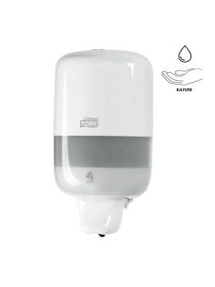 Дозатор для жидкого мыла TORK (Система S2) Elevation, 0,5 л, mini, белый, 561000