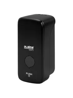 Дозатор для жидкого мыла LAIMA PROFESSIONAL PREMIUM BLACK, НАЛИВНОЙ, 1 л, черный, ABS-пластик, 609519