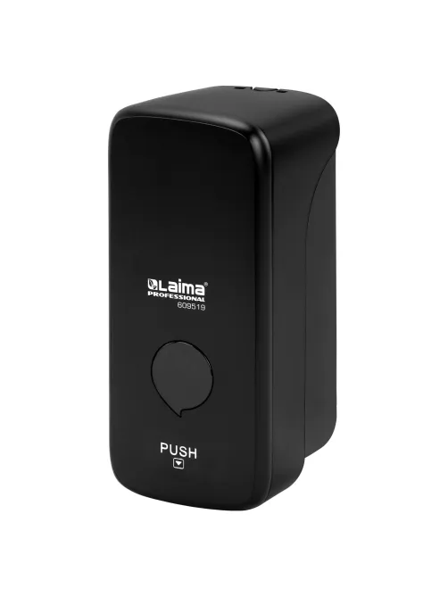 Дозатор для жидкого мыла LAIMA PROFESSIONAL PREMIUM BLACK, НАЛИВНОЙ, 1 л, черный, ABS-пластик, 609519