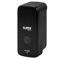 Дозатор для жидкого мыла LAIMA PROFESSIONAL PREMIUM BLACK, НАЛИВНОЙ, 0,5 л, черный, ABS-пластик, 609518
