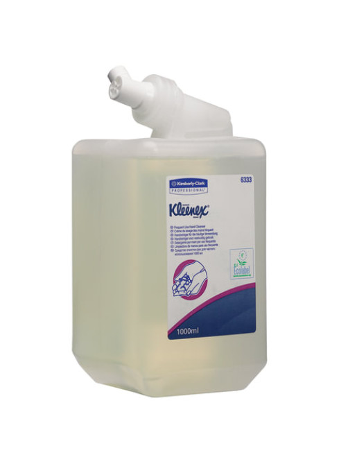 Картридж с жидким мылом одноразовый KIMBERLY-CLARK Kleenex, 1 л, прозрачный, артикул 6333