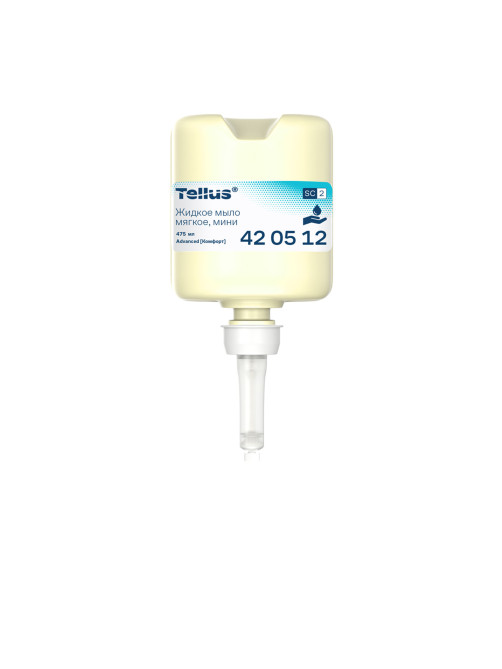 Картридж с жидким мылом одноразовый TORK (Система S2) Advanced, 0,475 л, мягкое, 420512