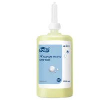 Картридж с жидким мылом одноразовый Tellus/TORK (Система S1) Advanced, 1 л, мягкое, 420511