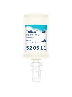 Картридж с жидким мылом-пеной одноразовый Tellus/TORK (Система S4) Advanced, мягкое, 1 л, 520511
