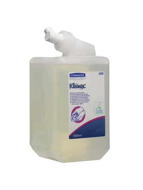 Картридж с жидким мылом одноразовый KIMBERLY-CLARK Kleenex, 1 л, прозрачный, артикул 6333