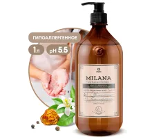 Мыло жидкое парфюмированное 1 л, GRASS MILANA 