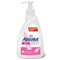 Мыло-крем жидкое антибактериальное 500 г ABSOLUT 