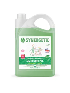 Мыло жидкое антибактериальное 3,5 л SYNERGETIC 