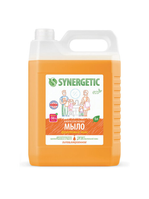 Мыло жидкое 5 л SYNERGETIC 
