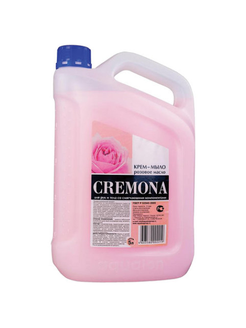 Мыло-крем жидкое 5 л CREMONELLA 