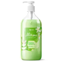 Мыло-крем жидкое гипоаллергенное 1 л, GRASS MILANA 