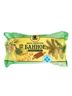Мыло туалетное 200 г, БАННОЕ (Меридиан), 